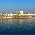 Brighton-Panorama von der Pier aus