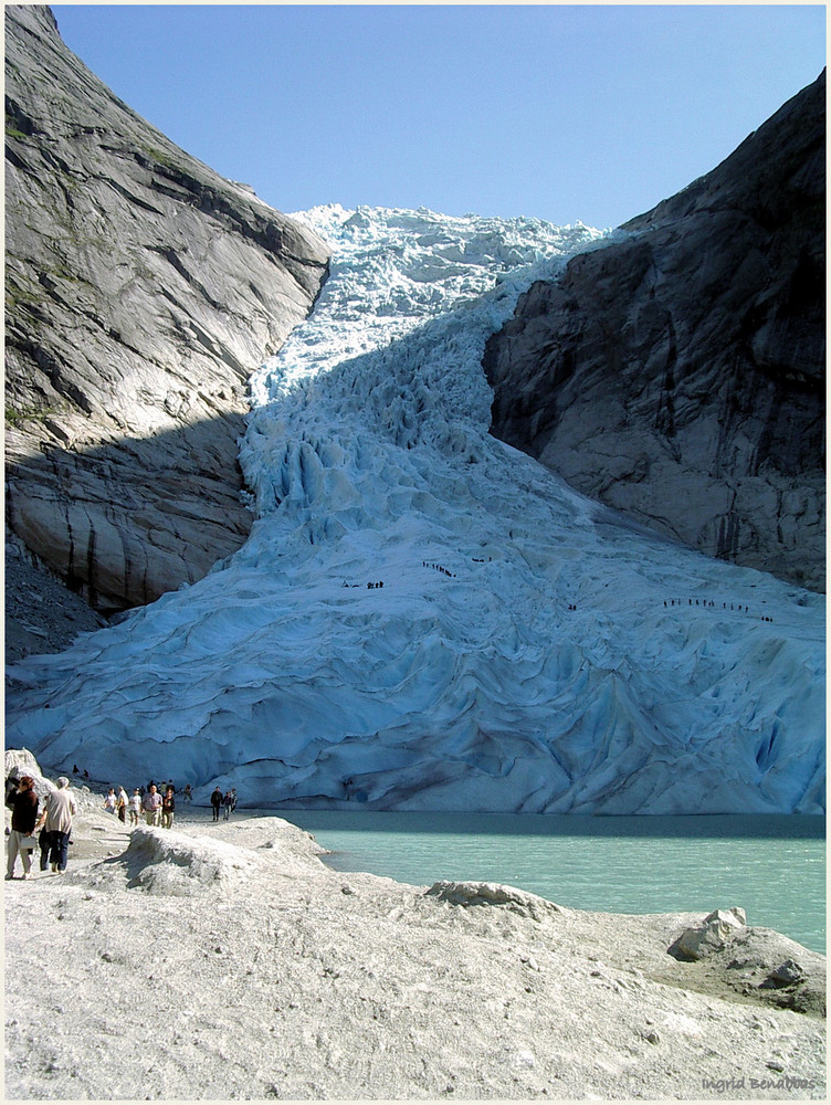 Brigsdalgletscher mit Krackslern (2)