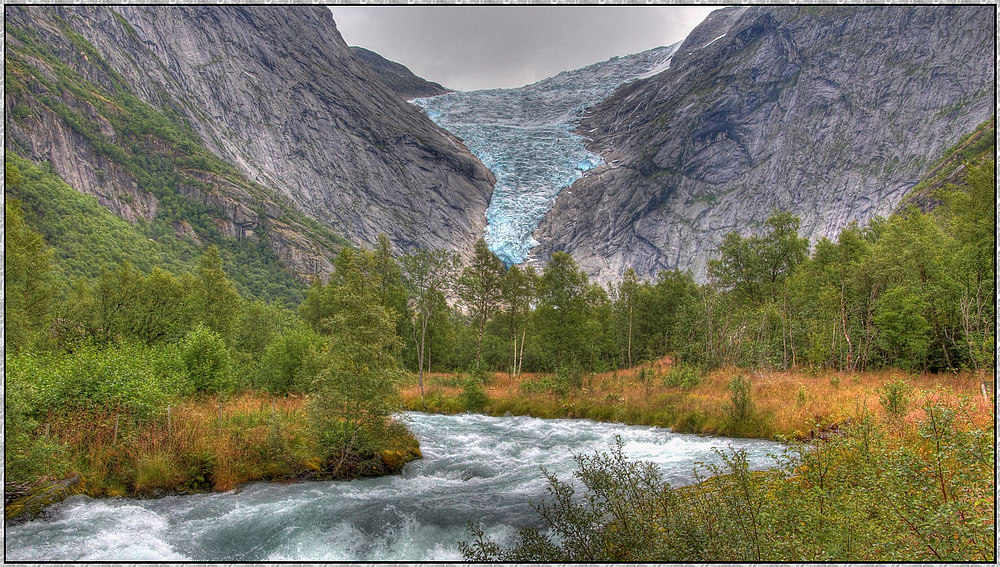 Brigsdalsbreen: Norwegenreise 2012 (HDR)
