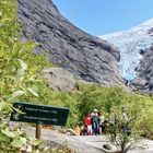 Briksdalsbreen: Gletscherende 1920