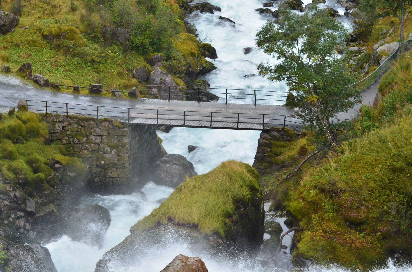 Briksdalsgletscher Brücke