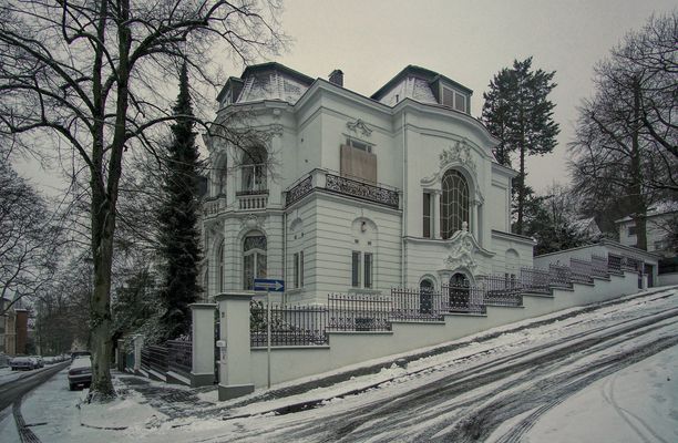 Briller Viertel im winterlichen Kleid