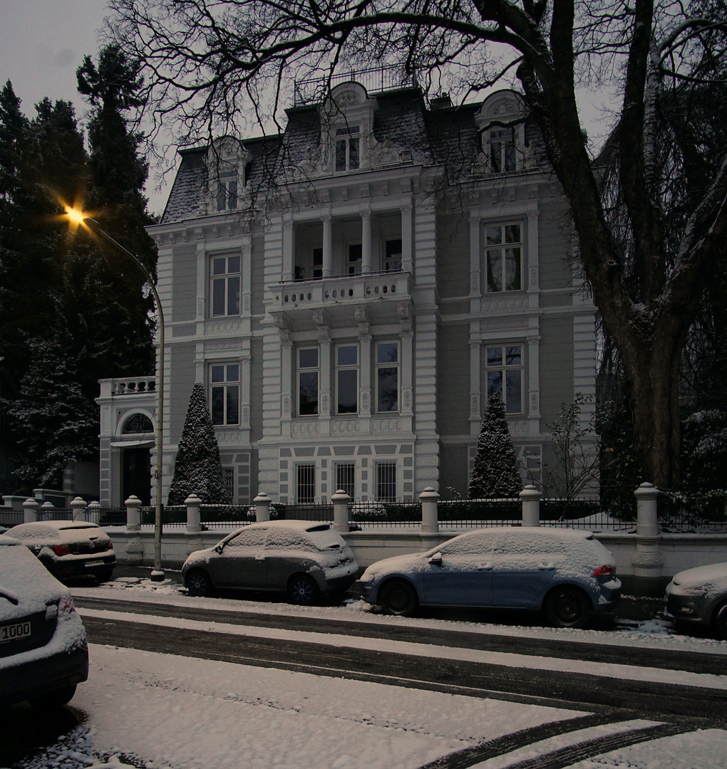 Briller Viertel im winterlichen Kleid