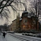 Briller Viertel im winterlichen Kleid