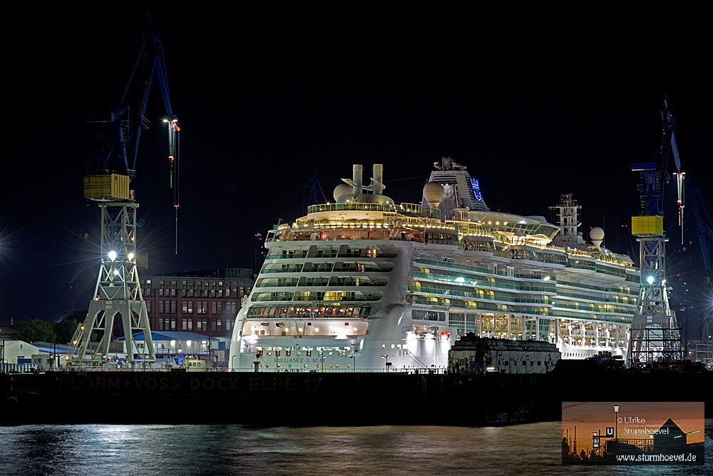 Brilliance of the seas in Dock 17