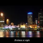 Brisbane at night