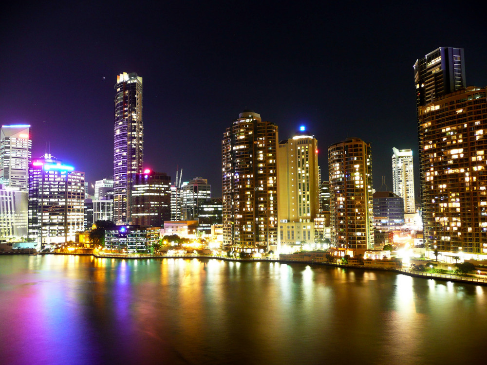 Brisbane by Night Foto & Bild australia & oceania, australia