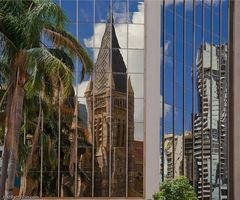 Brisbane CBD, reflections