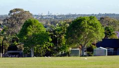 Brisbane City, far away