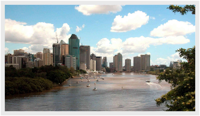 Brisbane mit Brisbane River