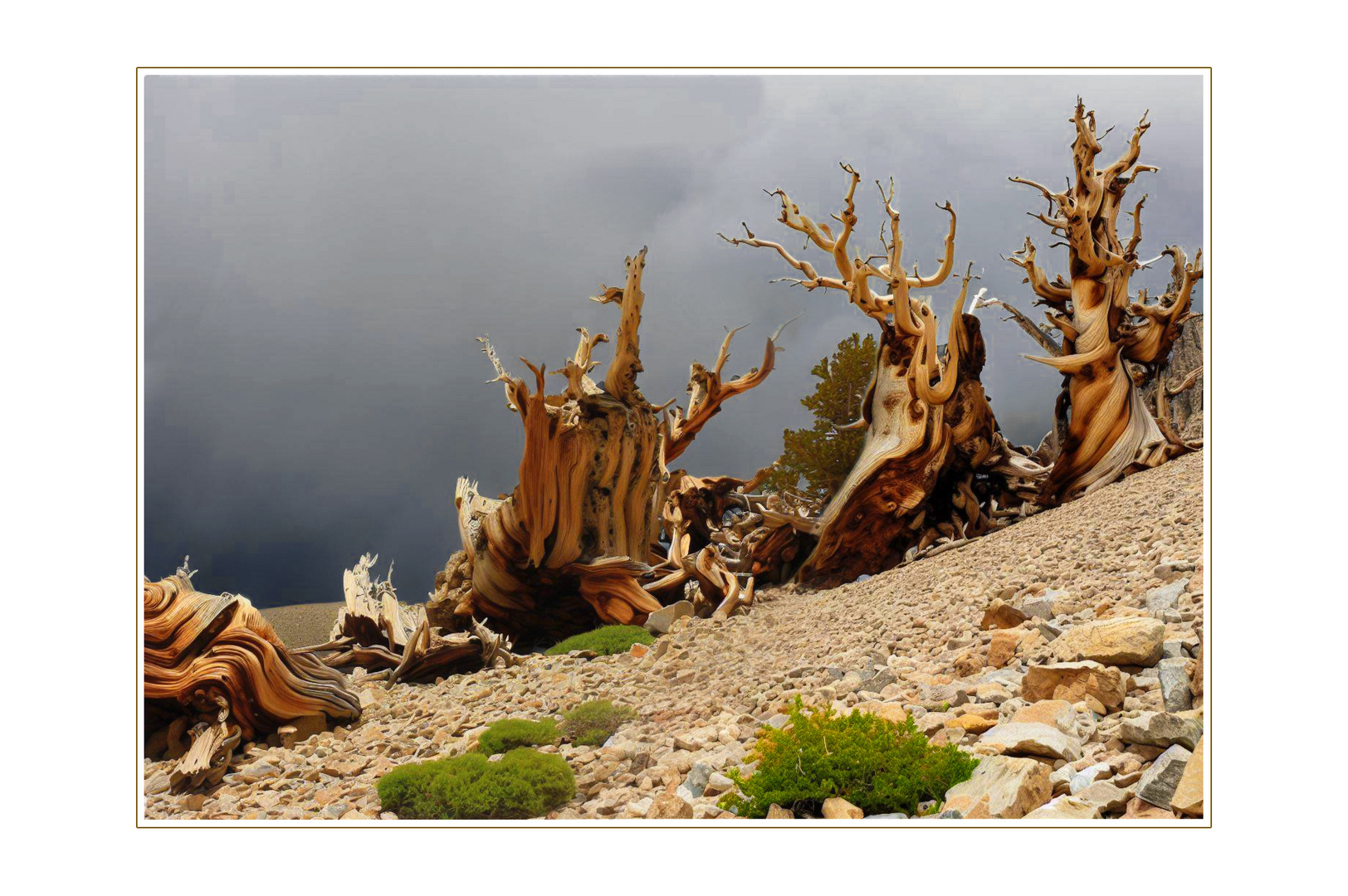 Bristlecone Pines (White Mountains, Cf)