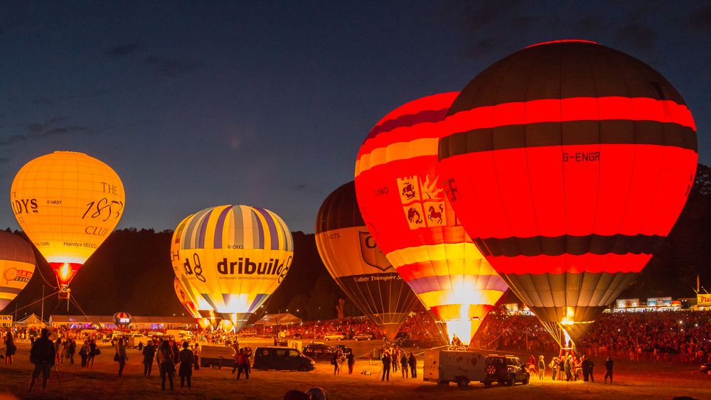 Bristol Balloon Fiesta 2014 -Nightglow