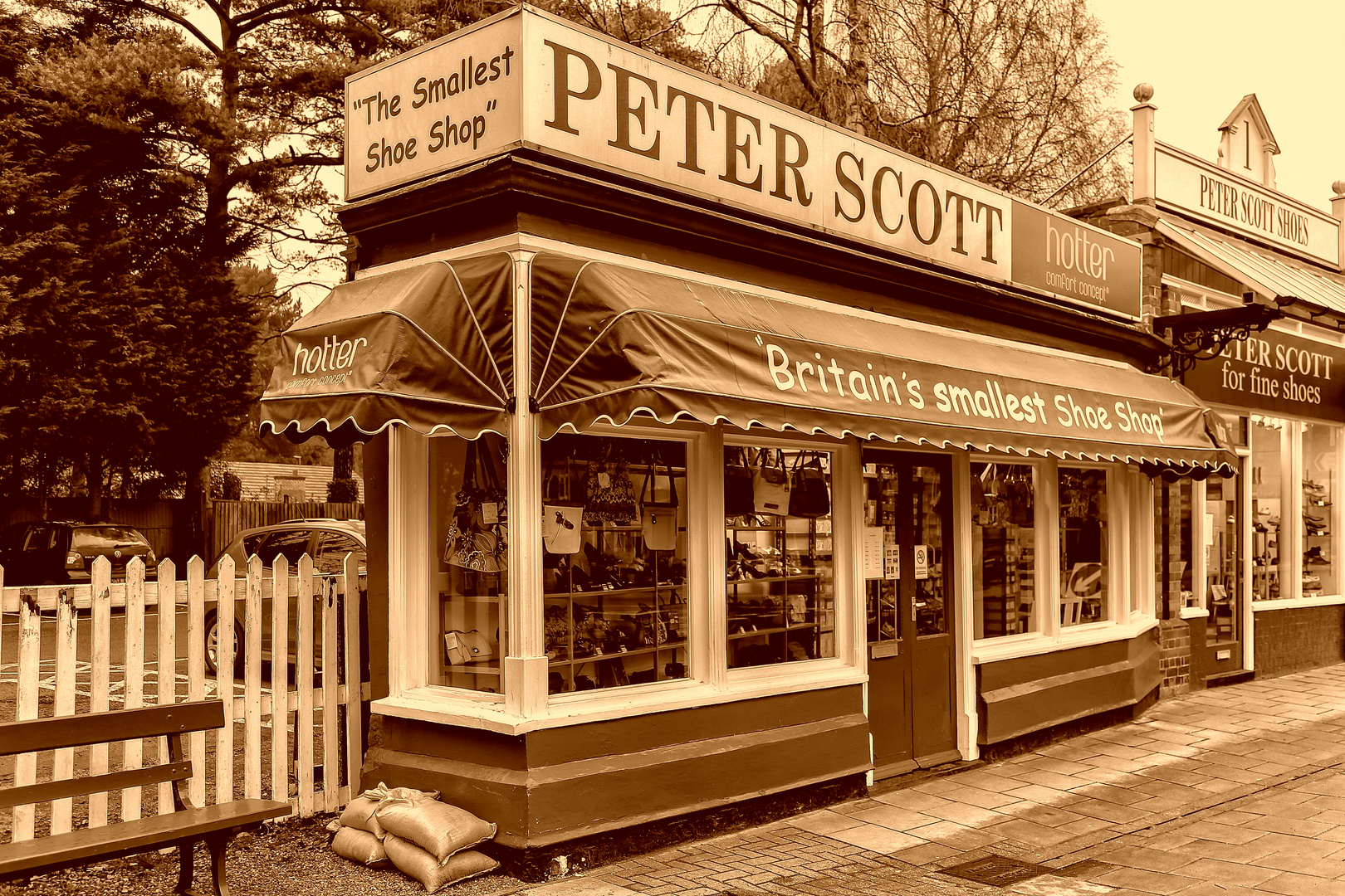 Britain's smallest Shoe Shop