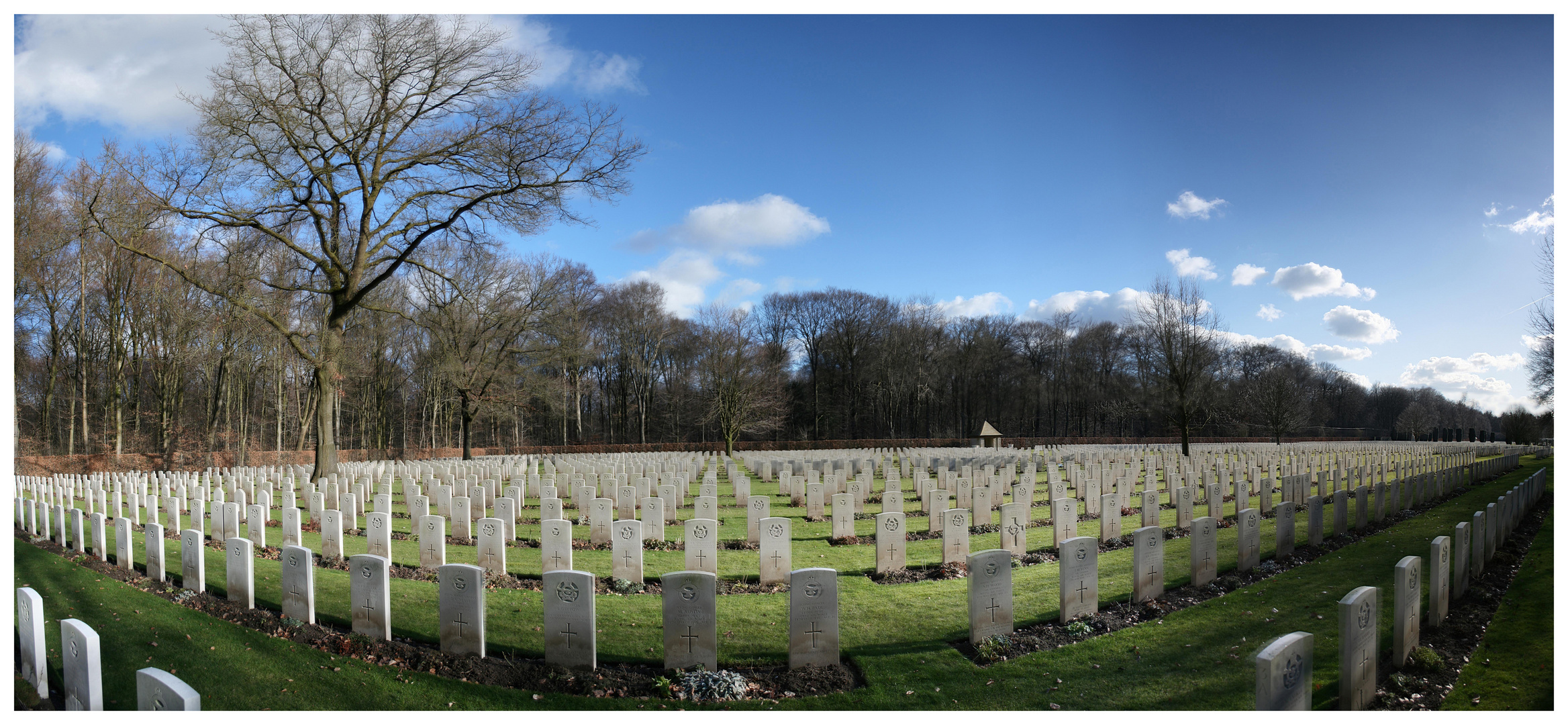 Britischer Ehrenfriedhof im Reichswald