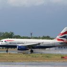 British Airways A319 (G-EUPO)