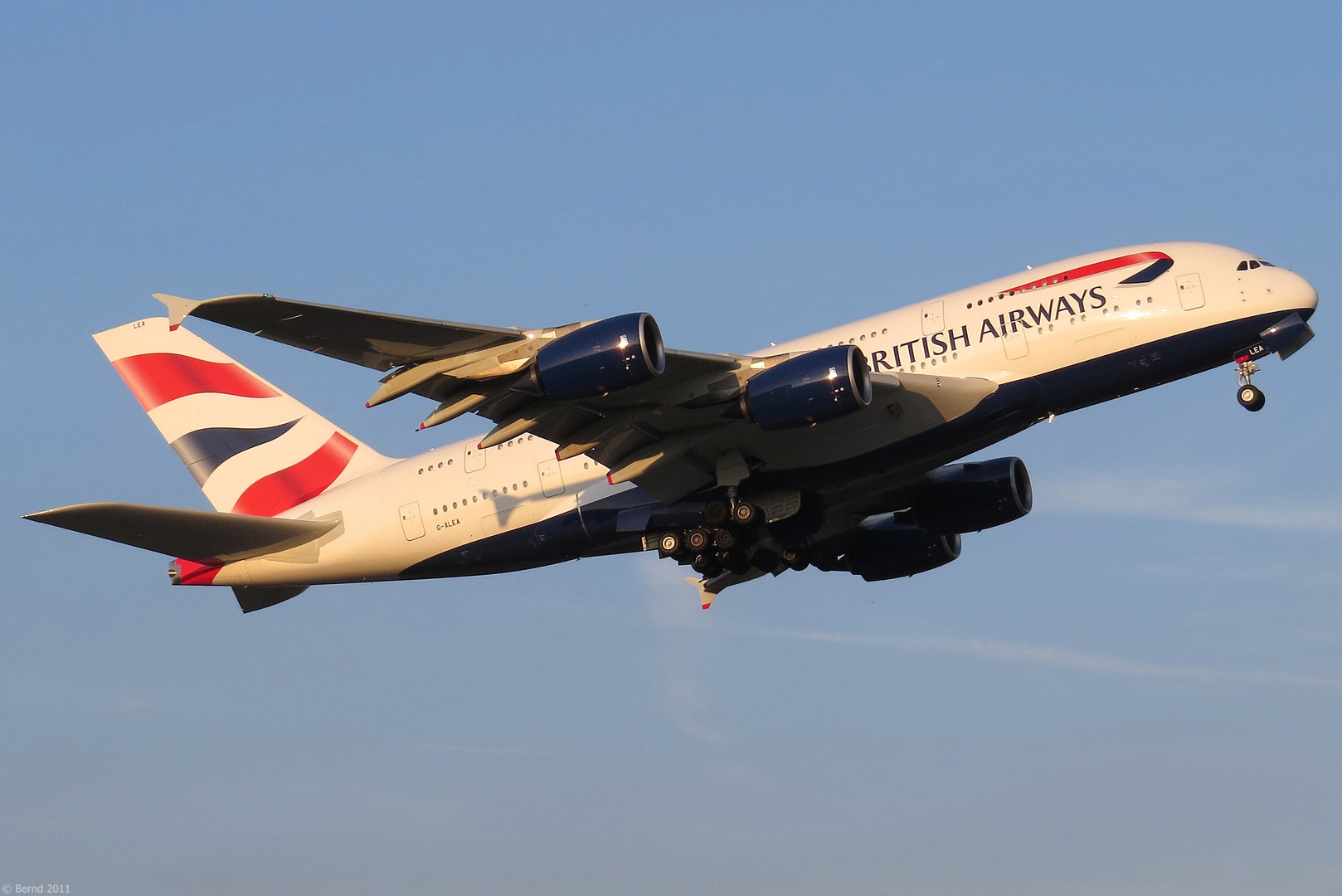 British Airways - A380-841, "G-XLEA"
