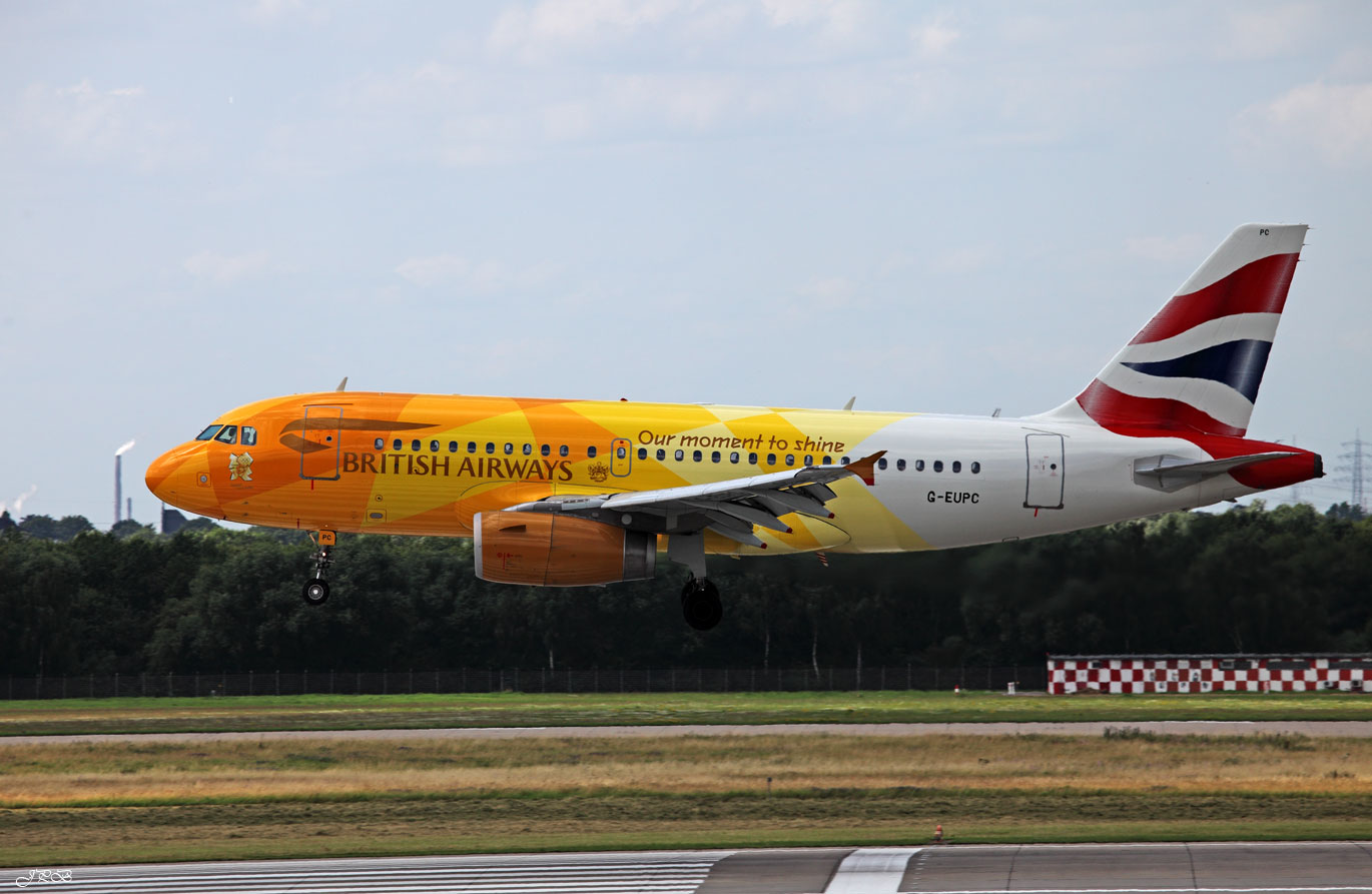 British Airways Airbus A319 "Olympic Games, London 2012"