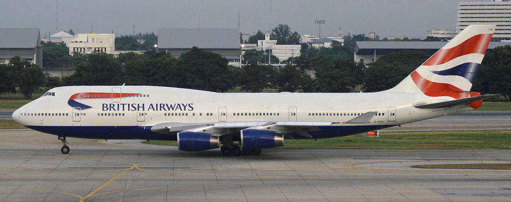 British Airways B 747- 400
