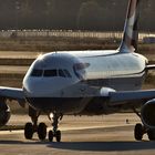 British Airways before take-off