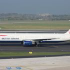 British Airways Boeing 767-300 In Düsseldorf