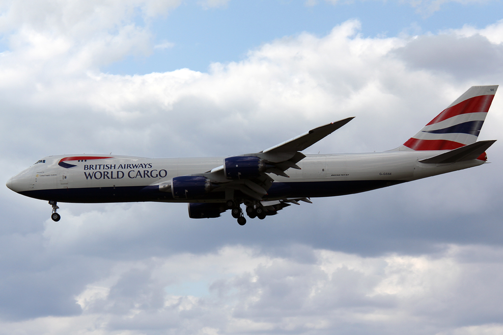 British Airways Cargo 747 8F