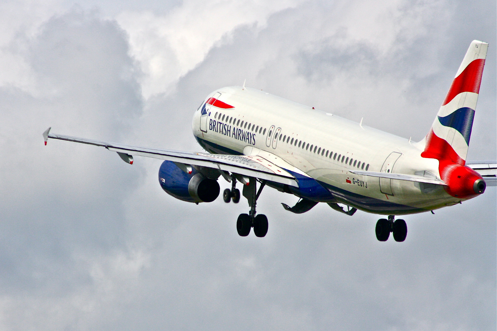 British Airways hebt ab nach London