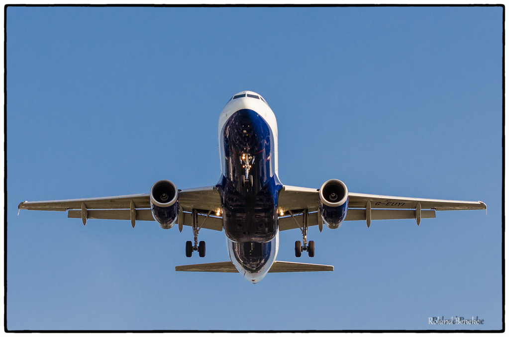 British Airways im Landeanflug