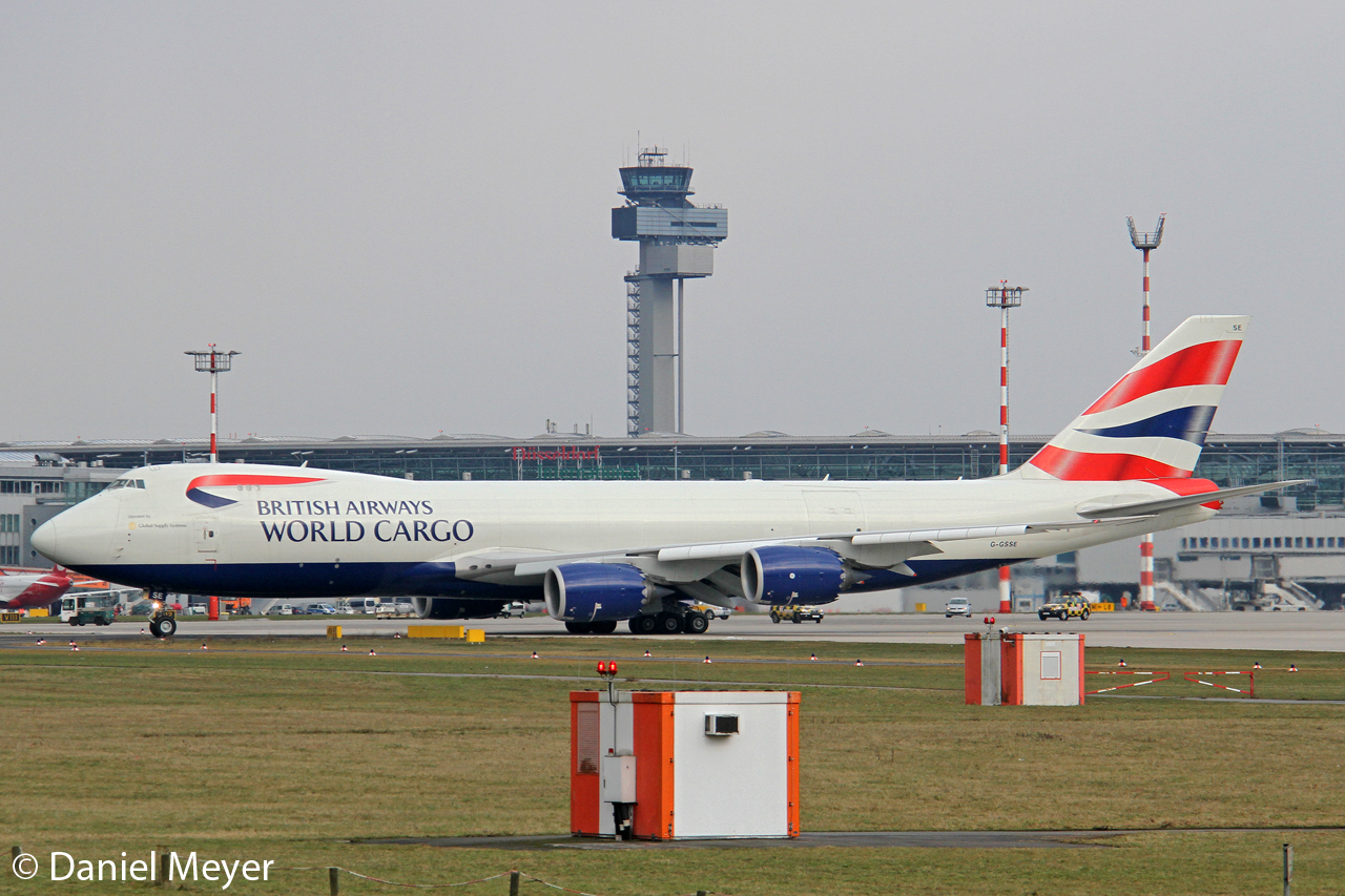 British Airways World Cargo, Boeing 74787U(F) GGSSE Foto & Bild luftfahrt, cargomaschinen