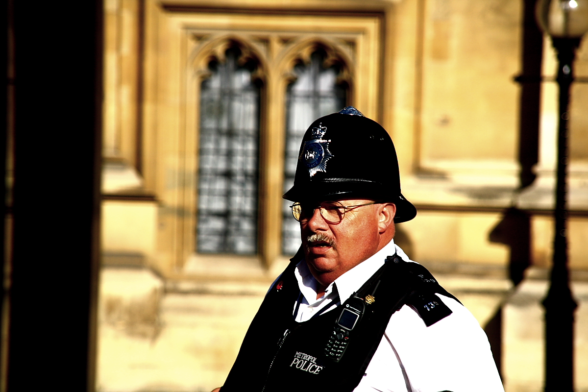 british cop