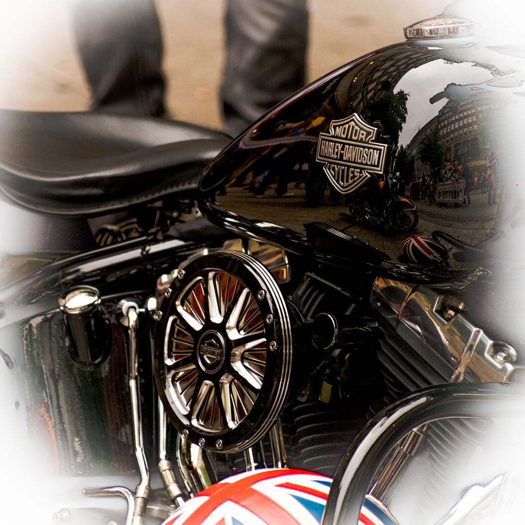 British Harley Davidson