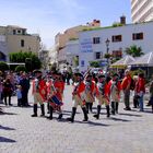 British military parade on Gibraltar