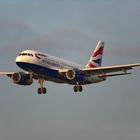 BritishAirways A319 G-EUOE