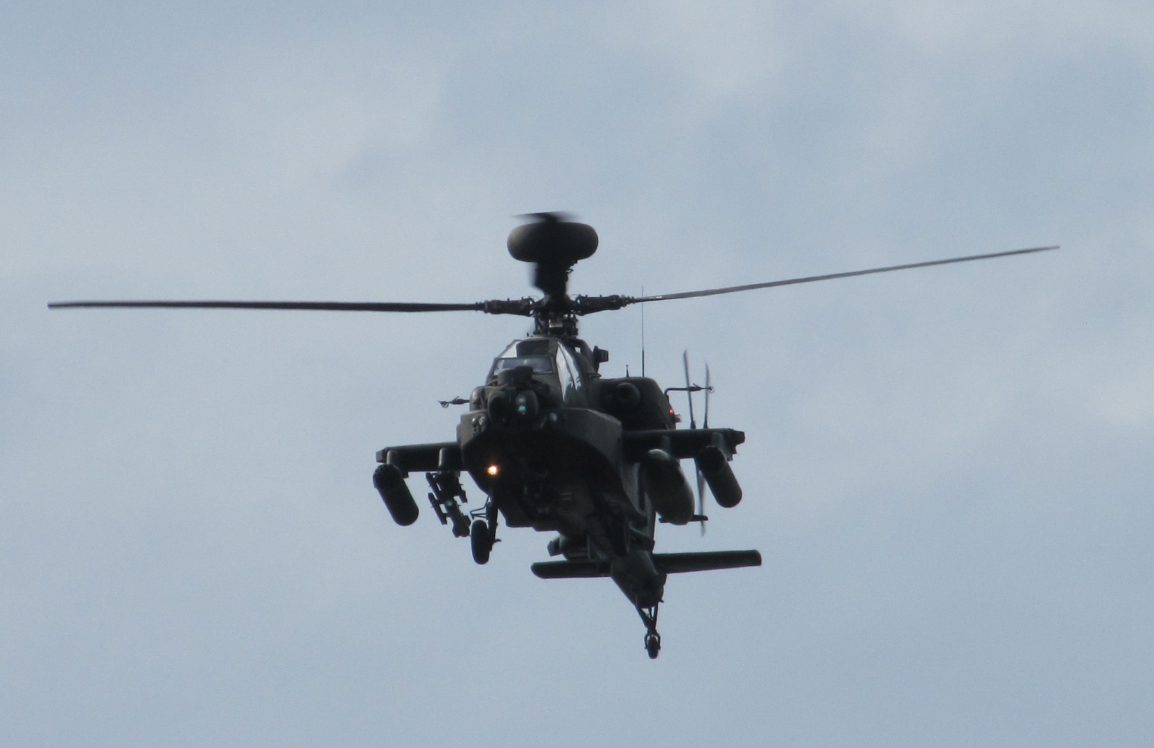 Britsh Army Apache Helicopter