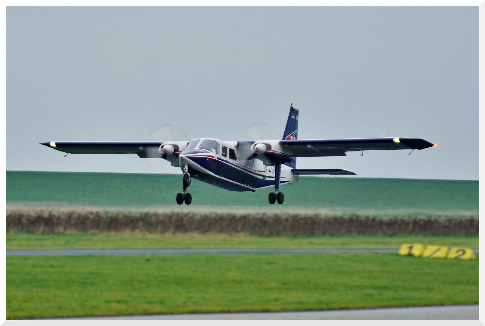 Britten-Norman BN-2A Islander D-IFKU Start Teil 1