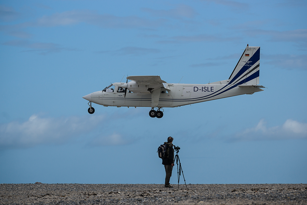 Britten Norman Islander von der Air Hamburg