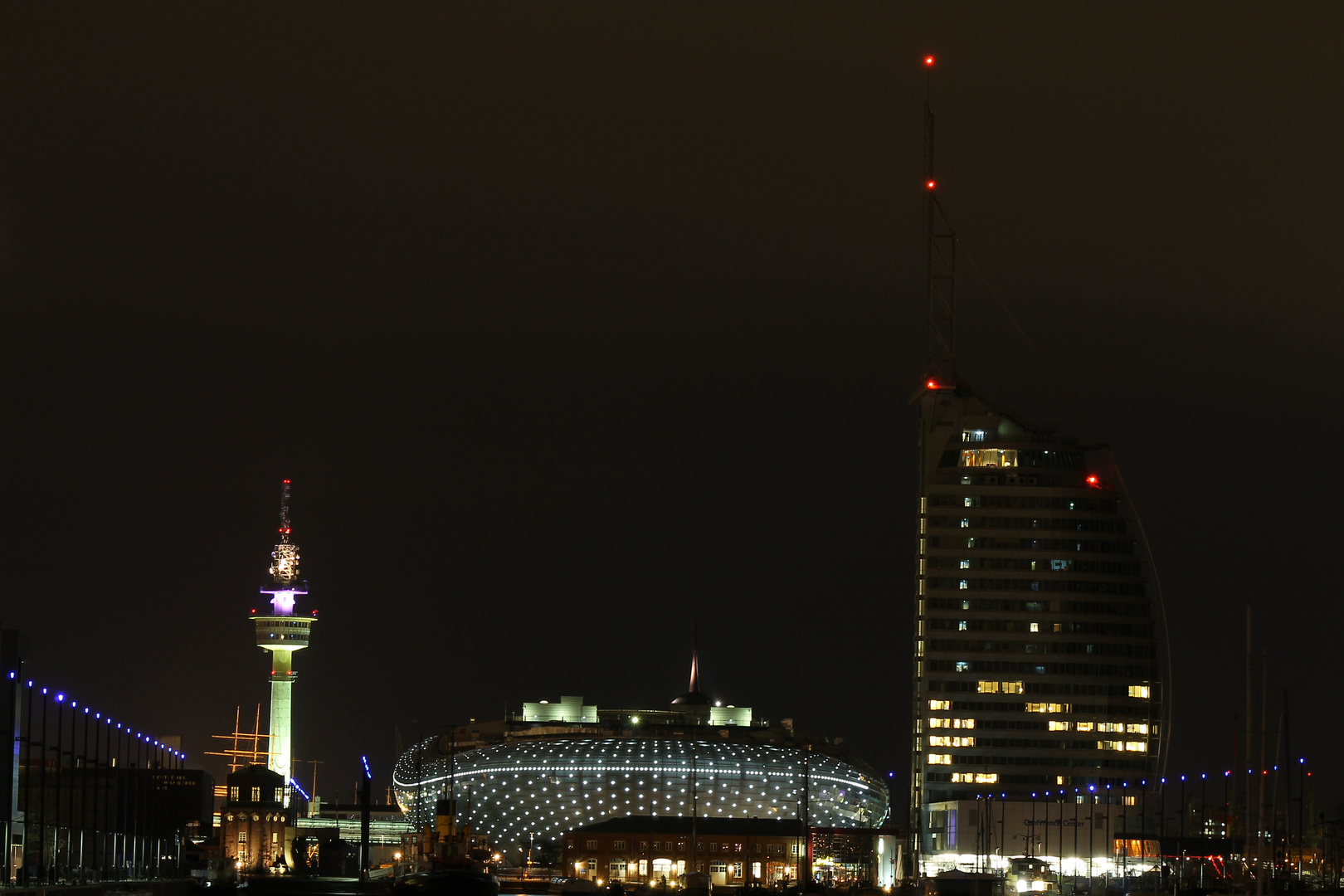 brmerhaven bei nacht