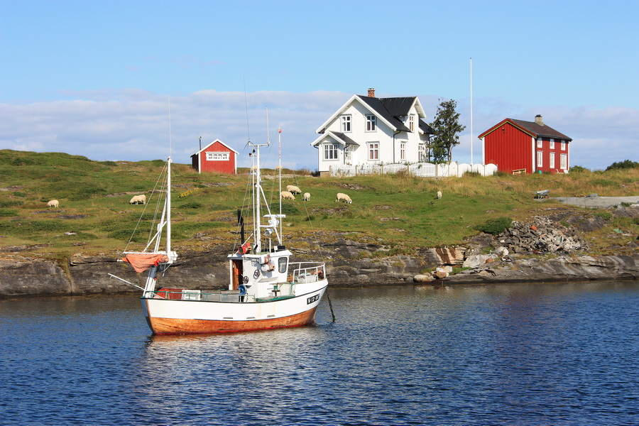 Brønnøy, Nordland, Norwegen