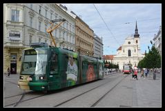 Brno (Brünn) – Bierwerbung