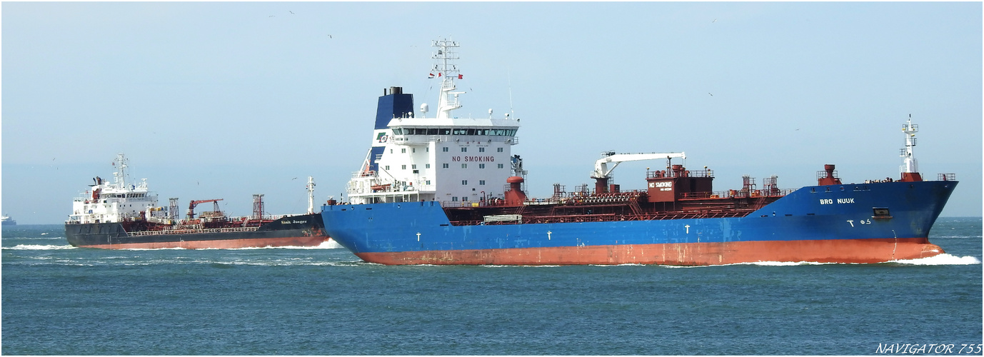 BRO NUUK, Oil/Chemical Tanker, Rotterdam.