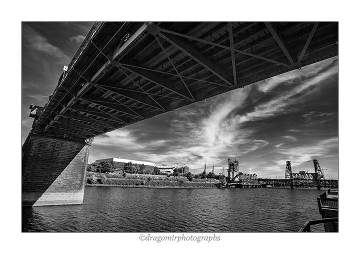 Broadway And Steel Bridge 