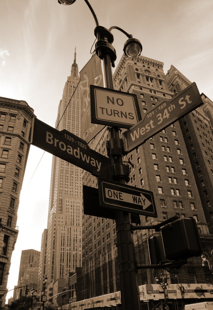 Broadway Meets Empire State Building