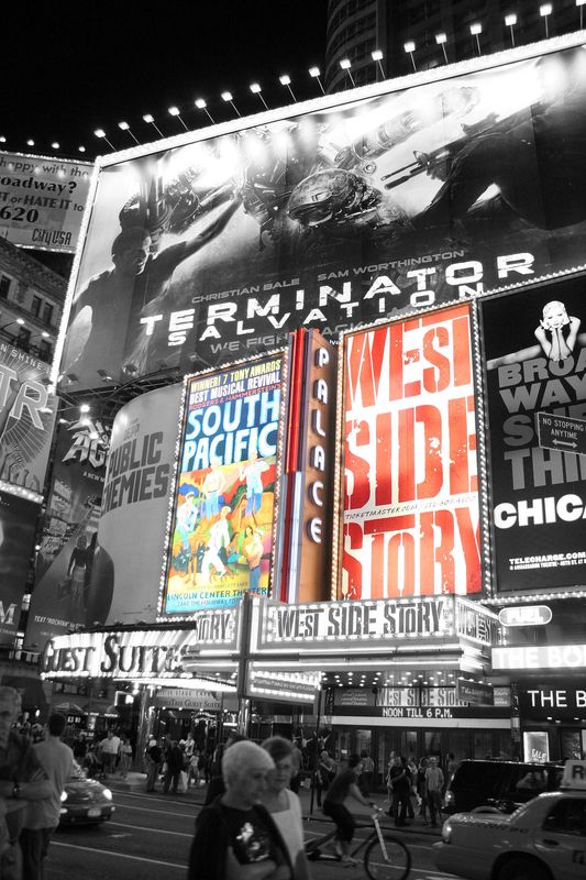 Broadway vs. Times Square