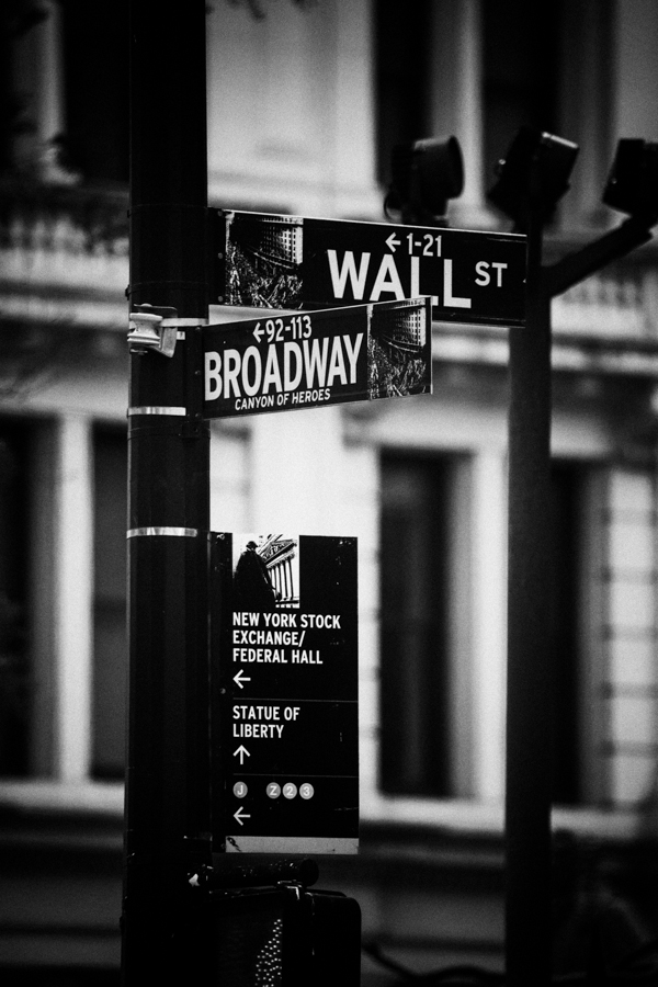 Broadway & Wall Street