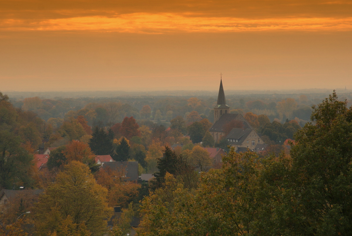 Brochterbeck am Abend