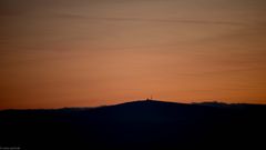 Brocken am Abend