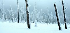 Brocken - eine Mondlandschaft zum Ende des Winters ...