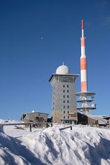 Brocken-Gipfel mit Heissluftballons