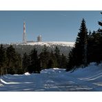 Brocken - Harz " Blick zum Gipfel, am Frühen Morgen "