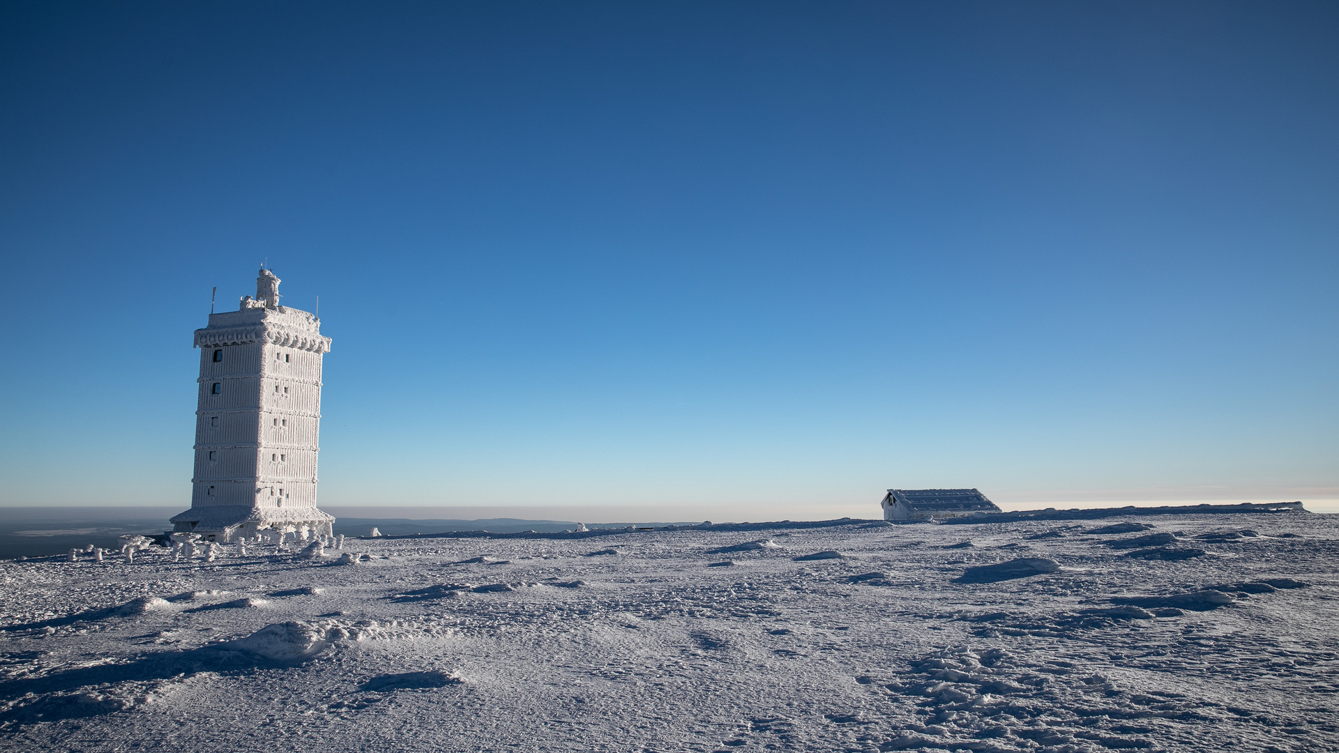 Brocken im Frostwinter