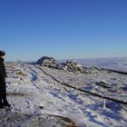 Brocken im Harz  Winter 2006 mit Video Brockenauffahrt unter Dampf